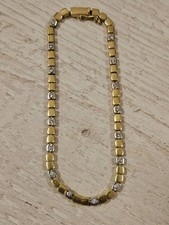 Luxus 18K 750er Gold Armband 13g mit 16 Brillanten Diamanten Damen Schmuck