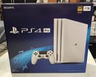 Ps4 Pro (WHITE) 1TB IN BOX + MARVEL AVENGERS GAME ALL CORDS — photo 1