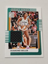 Diamond Miller Minnesota Lynx 2025 Donruss WNBA Jersey Series Relic Card #33