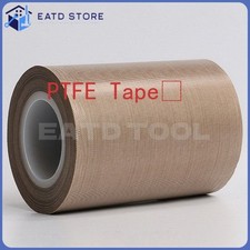 New 3"x33ft High Temp 180um Thicker PTFE Teflon Adhesive Fiberglass Tape