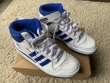 Sneaker Adidas Originals Forum Mid in Cloud White/Royal taglia 4,5 - ottime condizioni