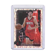 2025 Topps Hoops Reed Sheppard Silver Sand Glitter