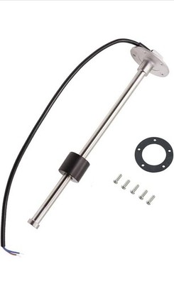 100TECH Fuel Sending Unit 240-33 ohms 15''(380mm) Marine for Boat Vehicle Truck
