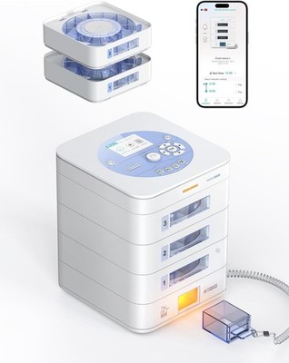 *OPEN BOX* Ideerfit 42-Day Automatic Pill Dispenser App & On-Device Setup