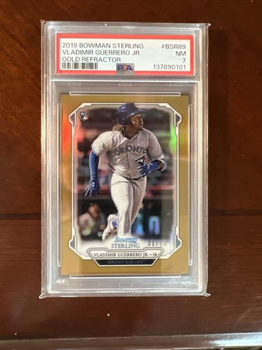 2019 Bowman Sterling Vladimir Guerrero Jr. /50 Psa 7