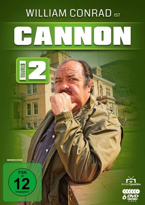 Cannon - Die komplette Staffel 2 - Serie - William Conrad (Nero Wolfe) [6 DVDs]