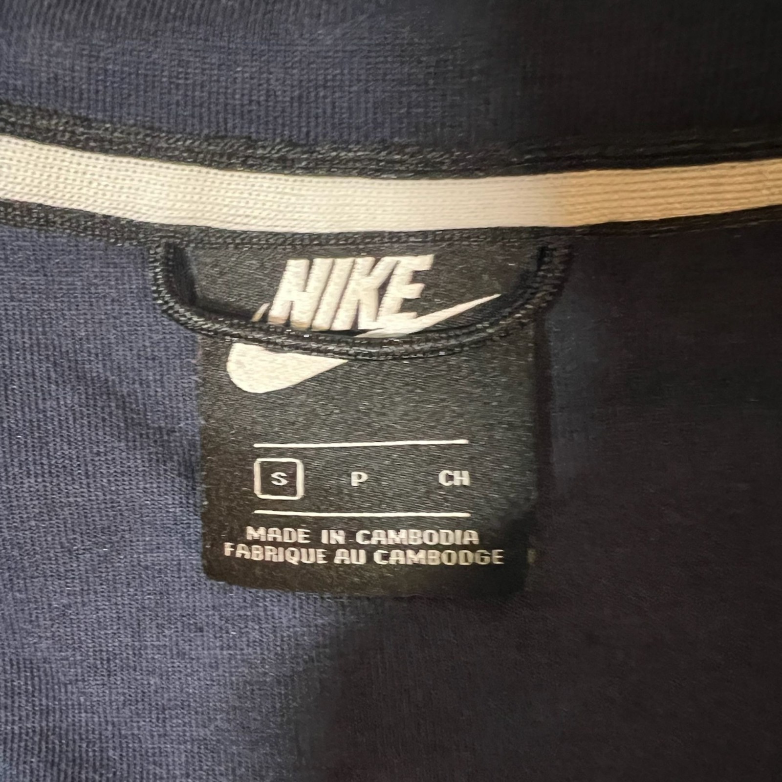 Nike Tech Fleece Atletico Madrid Hoodie Small Blue/Yellow image 6