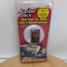 Jupiter Jack Works With Cell Phones Universal Car Radio Speakerphone NEW SEALED