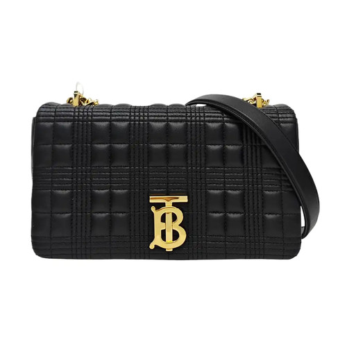 【Authentic】 BURBERRY Lola Black Leather Handbags (DDP)