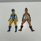 Vintage 1981-82 MOTU 6" He-Man Action Loose Figure Lot TEELA & EVIL LYN Women