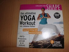 DVD Das ultimative Yoga Workout von Johanna Fellner Bodyforming mit Wellnessfakt
