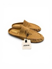 Jason Wu Tan Suede Slip-On Loafers size 9.5