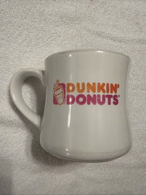 Vintage Dunkin Donuts Ceramic Diner Style Coffee Tea Mug 12 oz.  