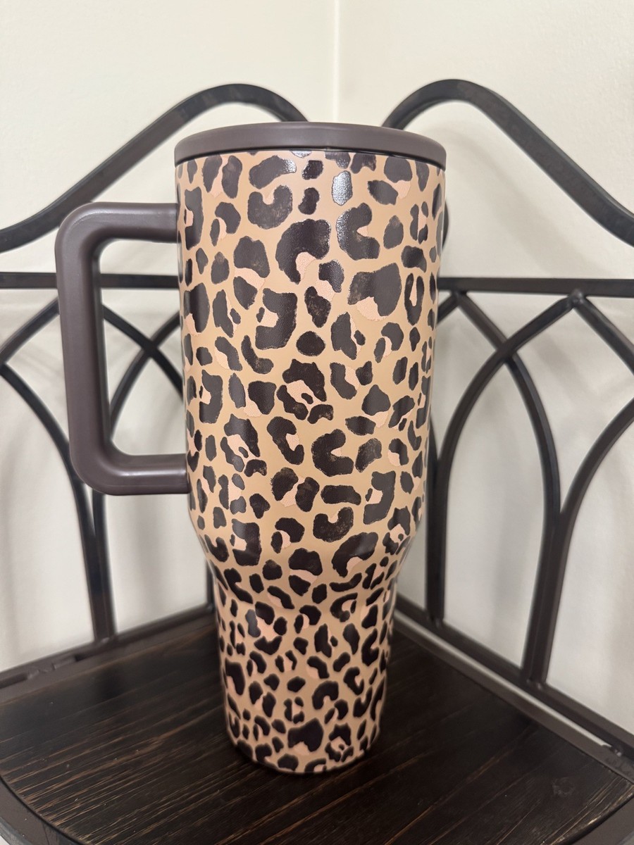 Hydrojug Savanna Cheetah Leopard Print Traveler Cup 40oz DSG