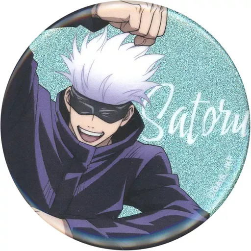 Jujutsu Kaisen Gojo Satoru Trading Can Badge Pin Anime Exhibition