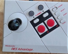 Nintendo NES Action Set Console Bundle CIB + power glove NES Advantage  3 games
