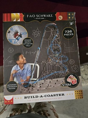 FAO Schwarz Build-A-Coaster Construction Set - 736 Piece