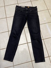 PILCRO AND THE LETTERPRESS Black STET FIT Slim Leg Jeans Sz 27