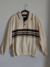 Vintage Norm Thompson 3D Knit 90s Y2K 3/4 But...
