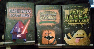 Origami Yoda / Star Wars Bücher   3er Set   neuwertig