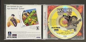 Worms Armageddon (Sega Dreamcast, 1999) Complete Game w/ Manual & Case