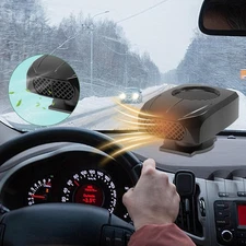 120W Electric Car Heater 12V DC Heating Fan Defogger Defroster Demister Portable