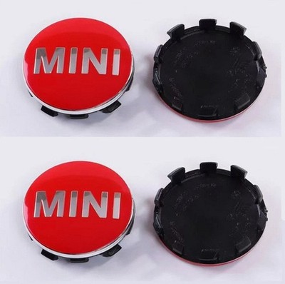 Center Caps Mini Cooper Clubman Countryman OEM 36136857149 Red