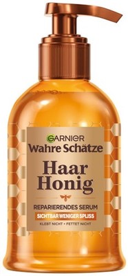Garnier Wahre Schätze 115 ml (1er Pack), Haar Honig Reparierendes Serum 