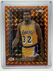 Magic Johnson 2025 Topps Chrome Orange Geometric Refractor /25 Lakers #244