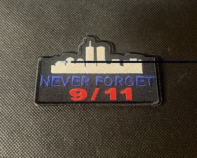 9/11 Never Forget City Skyline Patch