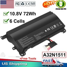 A32N1511 A32LM9H Battery for ASUS ROG G752 G752V G752VT G752VY G752VS G752VL NEW