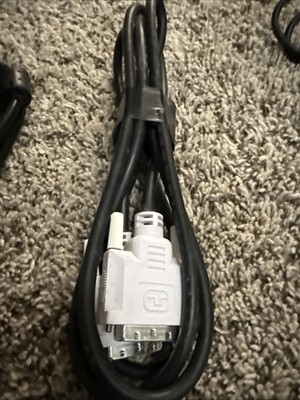 USED -  DVI-D Single Link Display Monitor Digital Video 21 pin M to M Cable 6 ft