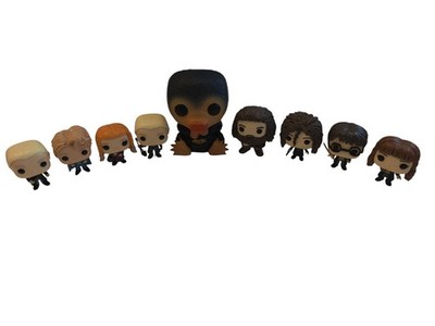Funko Pop Harry Potter 9 Of 1.5'' Hermione Granger Niffler Rubeus Draco Bellatrix