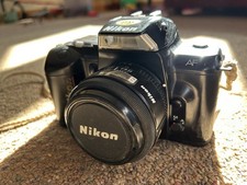 Nikon N4004 35mm Film SLR Camera with AF Nikkor 50mm f1.8