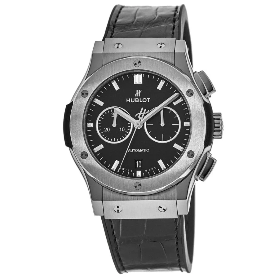 Nuevo reloj para hombre Hublot Classic Fusion cronógrafo esfera negra 541.NX.1171.LR