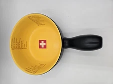 Artestia Ceramic Cheese Fondue Pot Swiss Classic