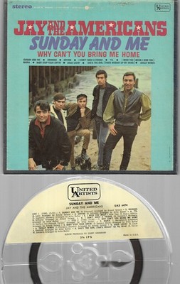 4 Spur Tonband Reel to Reel : Jay & the Americans - Sunday and me (Vintage Pop)