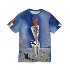 Salvador Dali Apparatus and Hand Surrealism Art Tee Unique Graphic T-Shirt Gift