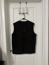 Black Stone Island Vest Size XL Great Conditi...