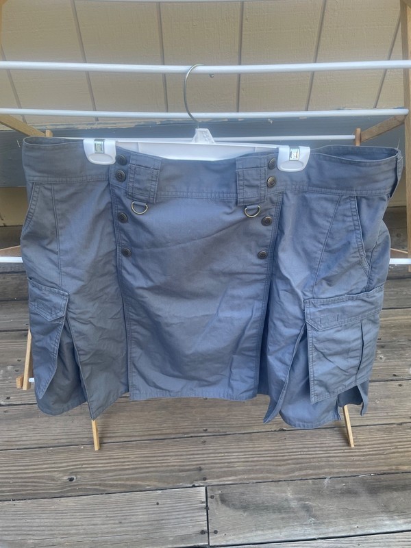 511 Tactical Brand Utility Kilt, Gray, size 42” used, great condition