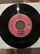 Don Ralke Teen Beat Four Paces East 45 Warner Bros. VG