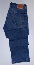 Levi's 505 36X32 Regular Fit Straight Leg Men s Jeans Blue Medium Wash NWOT