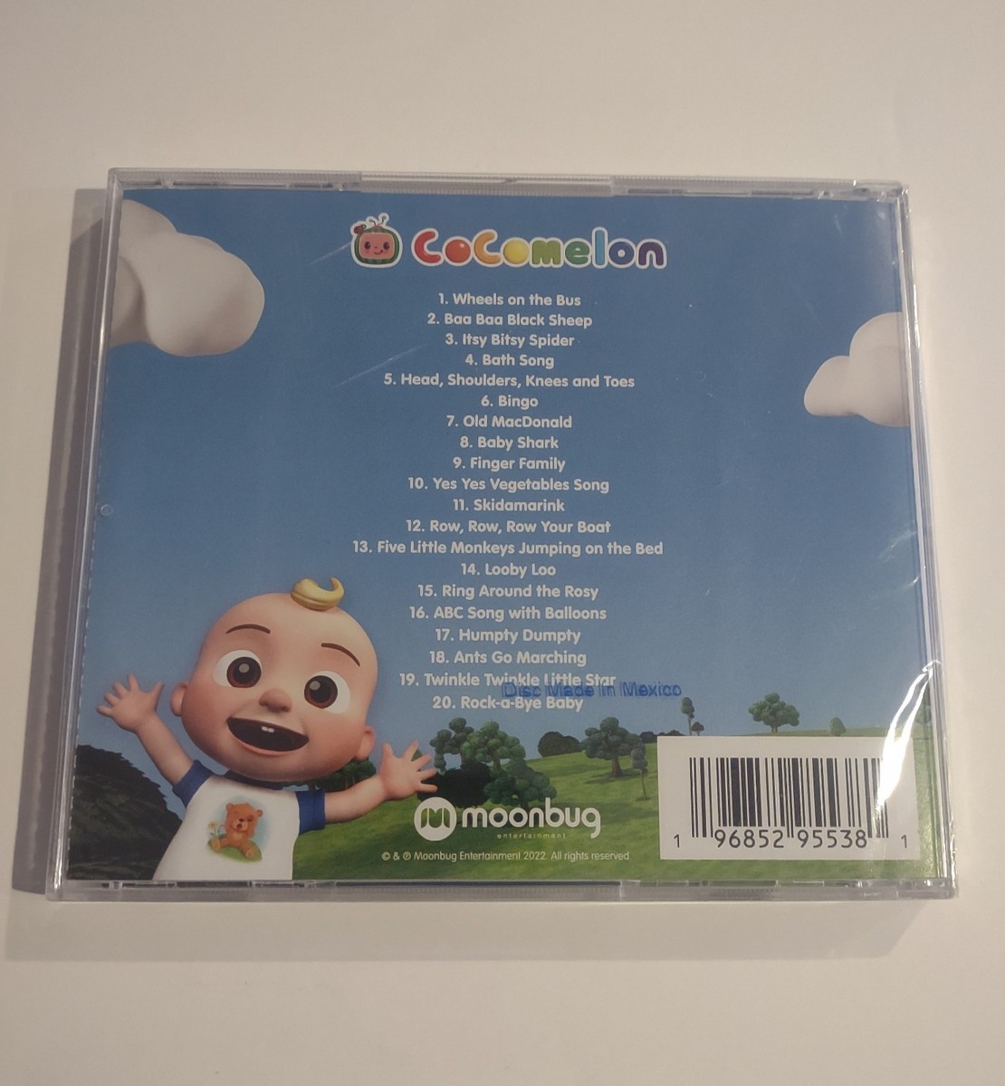 COCOMELON Nursery Rhymes By COCOMELON CD 🆕 Factory SEALED Cracked Case