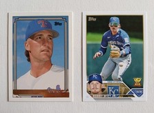 Bobby Witt Jr 2023 Topps RC Cup #7 & 1992 Topps Bobby Witt Sr #675 Royals