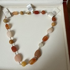 Cornelian 14K Yellow Gold Jewelmak 17? Length Necklace
