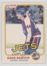 1981-82 O-Pee-Chee Dave Babych #358 0m8e