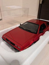 AUTOart 79918 DeLorean DMC-12 Metallic Red 1/18 Diecast Model Car Display