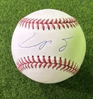 Cristopher Sanchez Signed Auto Baseball ROMLB Fanatics Under Wraps MLB Authentic