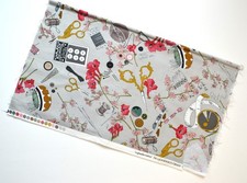 Alexander Henry A Ghastlie Notion - Grey Background - 19"x44" - Small Swatch Cut