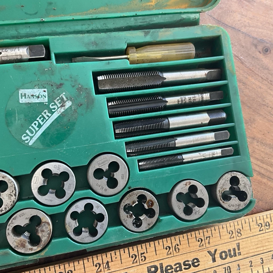 HANSON IRWIN Tap Die Super Set Made in USA - Image 3 of 3